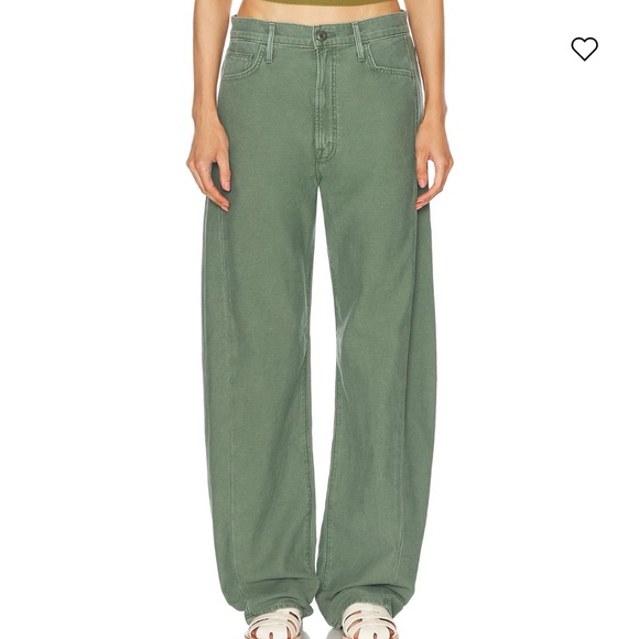 MOTHER The Full Pipe Skimp High Rise Jeans in Roger That - Picture 1 of 9